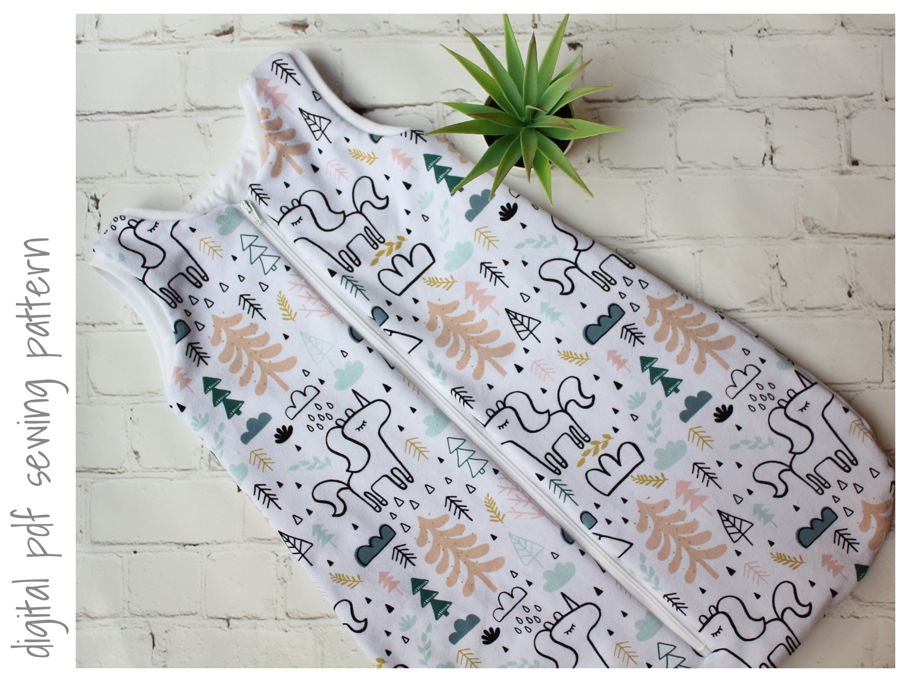 Advanced Sewing Pattern Baby Sleep Sack Digital Sewing Pattern