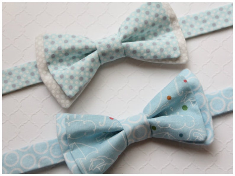 Bow Tie Sizes 0-3mo to 5yrs digital pdf sewing pattern image 4