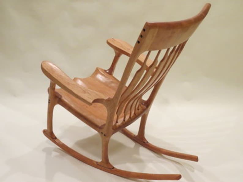 Rocking Chair Sculpted Rocking Chair Chair Custom Made - Etsy