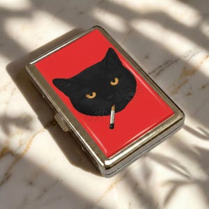 black cat cigarette tin Rare carreras in Antique Tobacciana FusilierMuseumLondon | ''Black Cat'' Cigarette