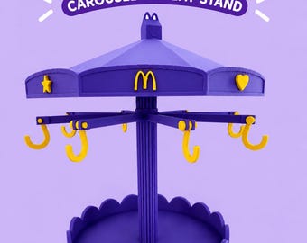 Suporte de exibição do carrossel BT21 Happy Meal