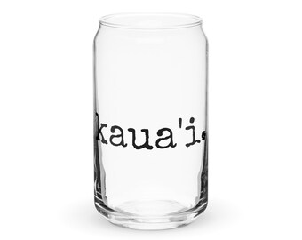 kaua'i. - Glass Tumbler