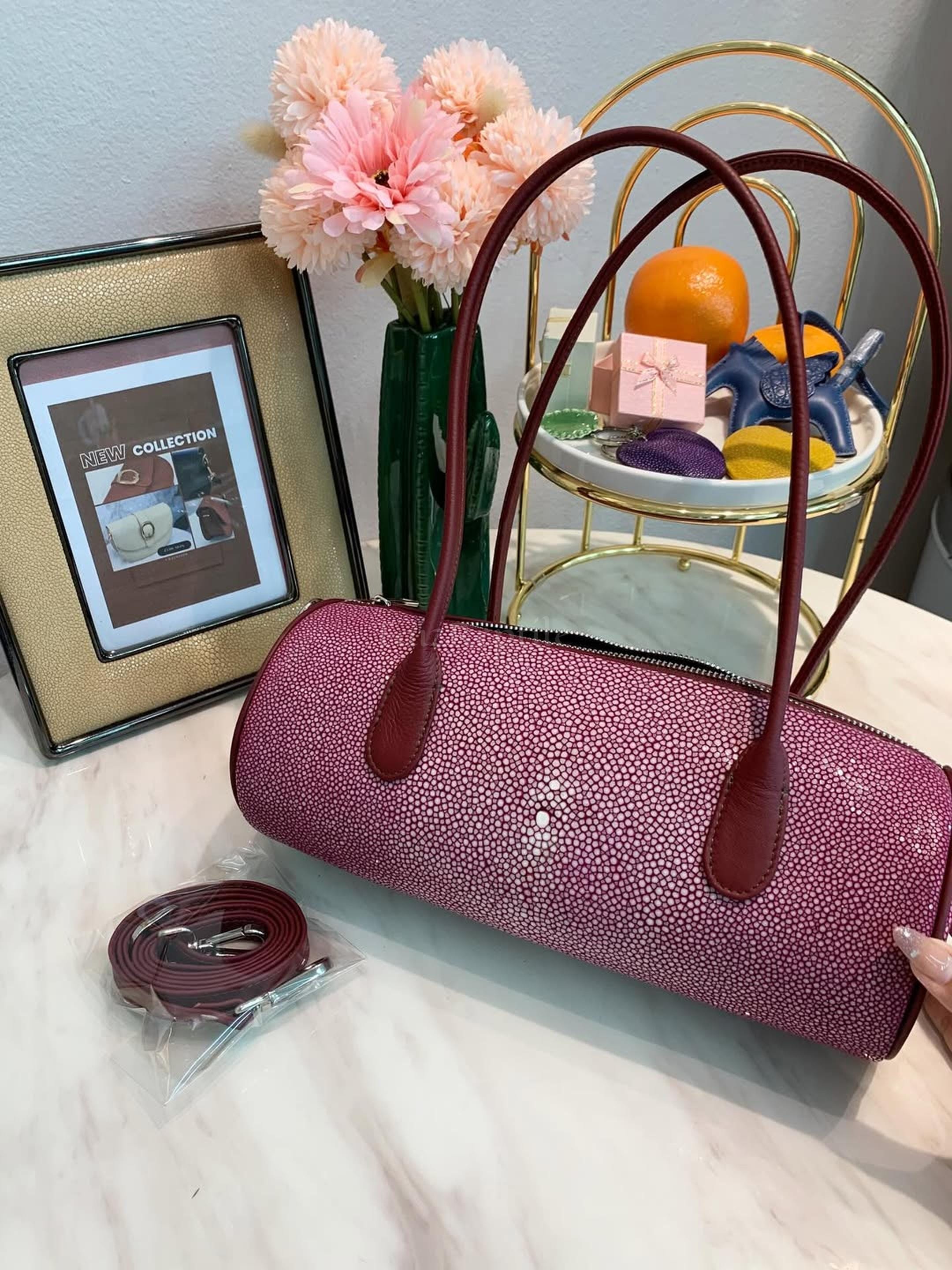 ステイングレイ(エイ)スキンのバック Stingray Skin Bag - Etsy