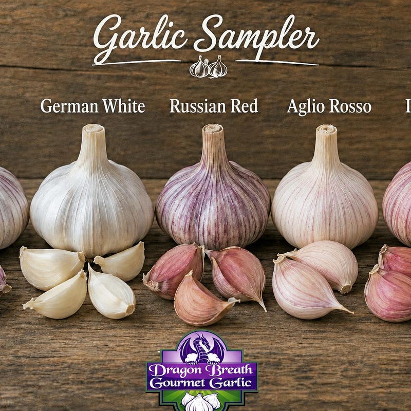 Music Garlic Red - Etsy