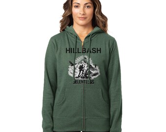 HILLBASH Organic Women's Heathered Zip Hoodie | Econscious EC4580