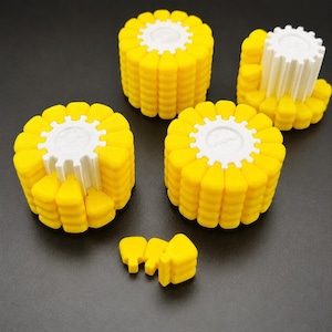 3D Printed Corn Brain Teaser Puzzle Toy