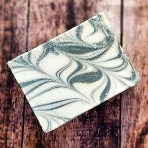 Rosemary Goat Milk Soap, Packed with Sea Salt, A Moisturizing Cold process Spa Bar that is Handmade in Arkansas