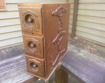 Sewing Machine Drawers Sew Machine Drawer Vintage Sewing Etsy
