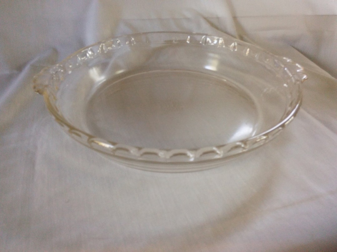 Pyrex Deep Dish Pie Plate 9 1/2 Inch Pyrex Glass Pie Plate 229 Pie Plate Vintage Pyrex Deep Dish