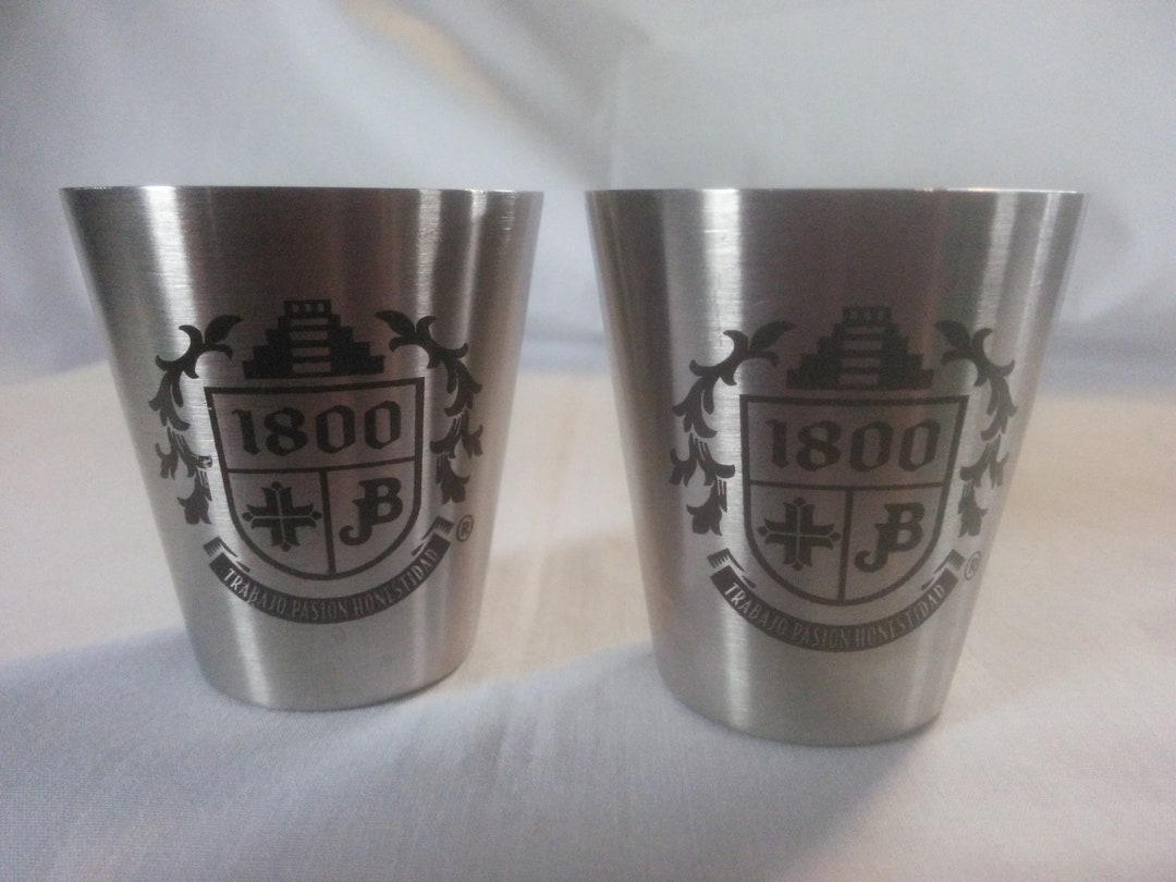 Vintage Metal Shot Glasses Shot Glass Metal Shot Glass Shot Glass JB