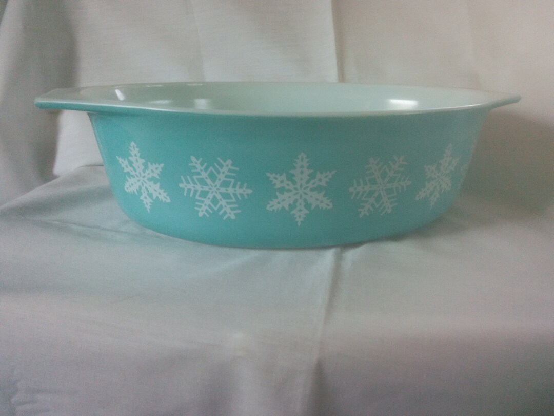 Pyrex snowflake turquoise online