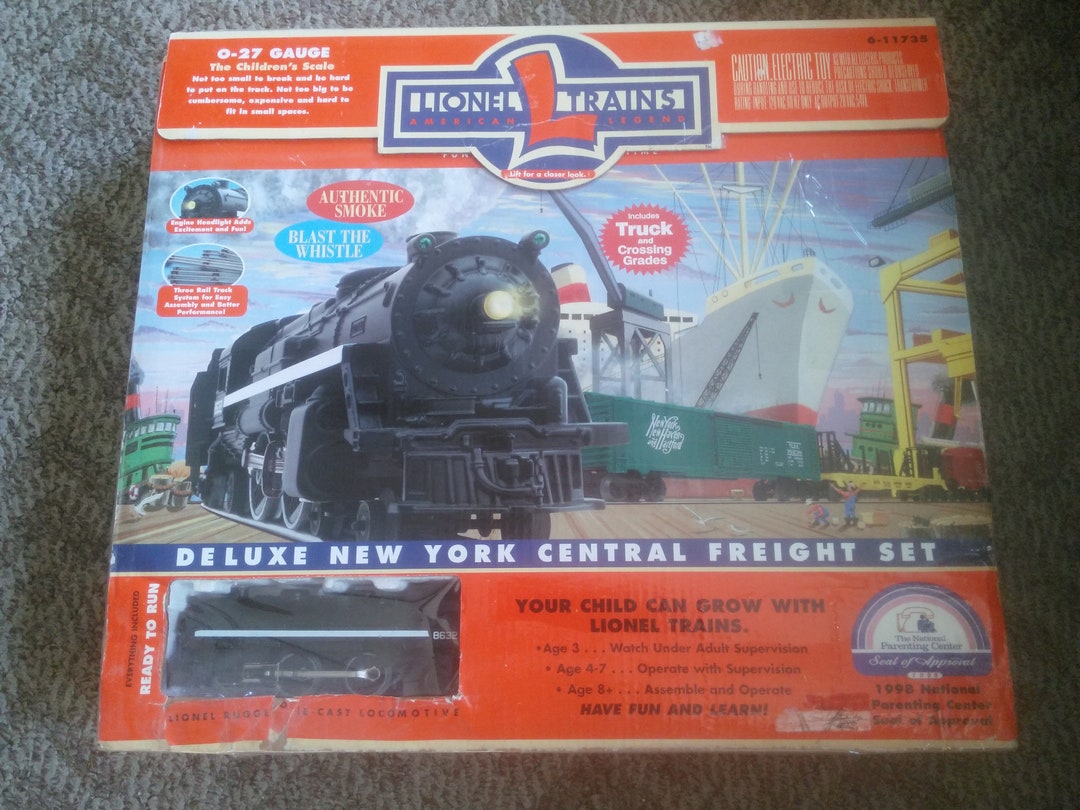 Vintage Lionel Train Set Lionel Deluxe New York Central Etsy