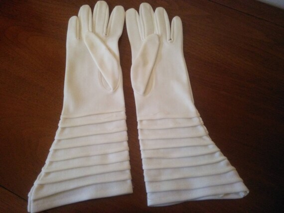 Vintage Gloves - Dress Gloves - Wedding Gloves - … - image 2