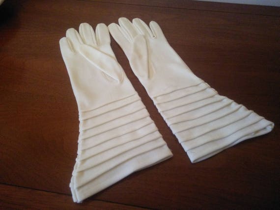 Vintage Gloves - Dress Gloves - Wedding Gloves - … - image 3