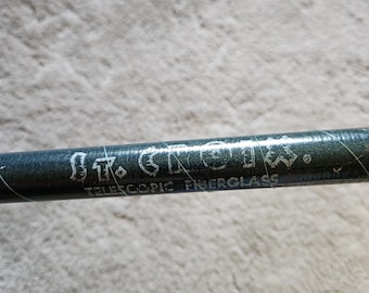 Vintage St. Croix Fiberglass Telescoping Fishing Pole - Fishing Pole - St. Croix - Cane Pole -Fiberglass Fishing Pole - Telescopic Cane Pole
