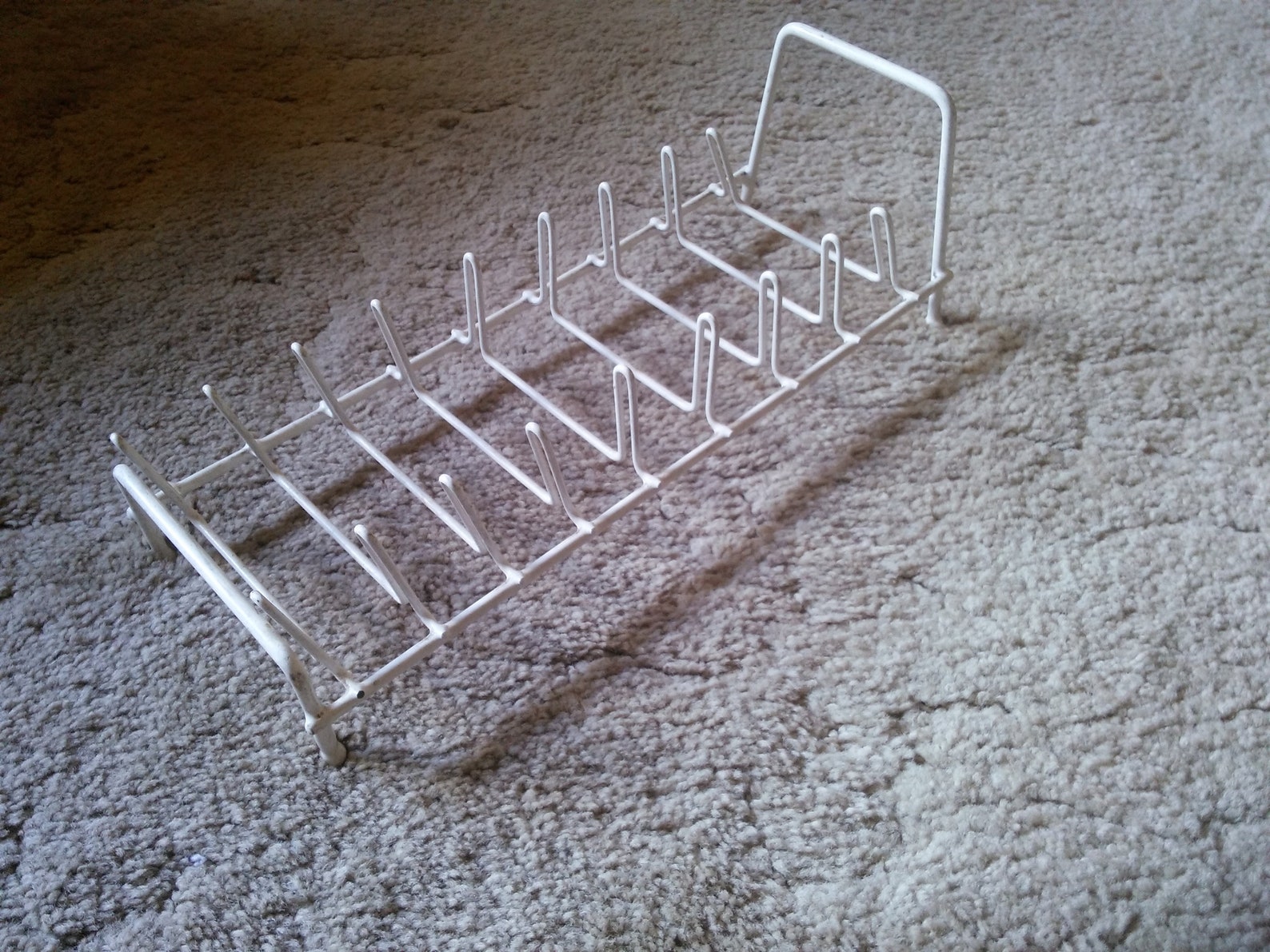 Vintage Plate Rack Dish Holder Wire Dish Tray Dish Rack Plate Drying ...