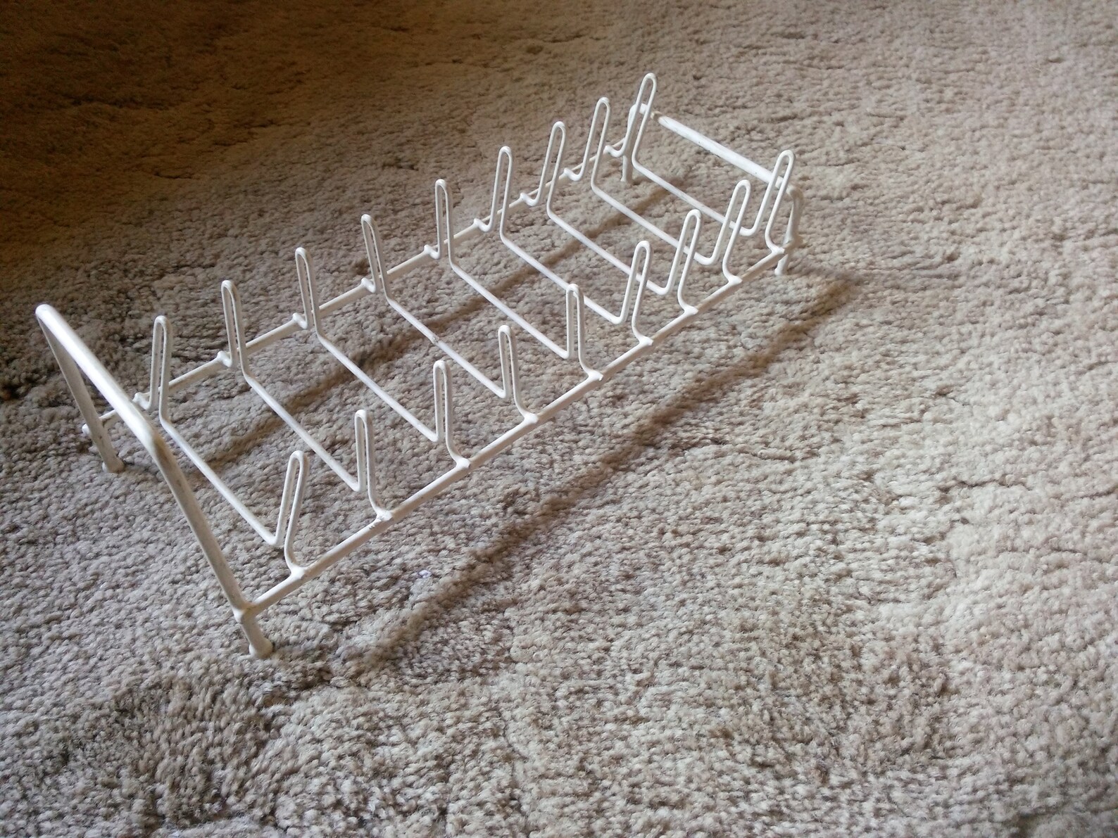 Vintage Plate Rack Dish Holder Wire Dish Tray Dish Rack Plate Drying ...