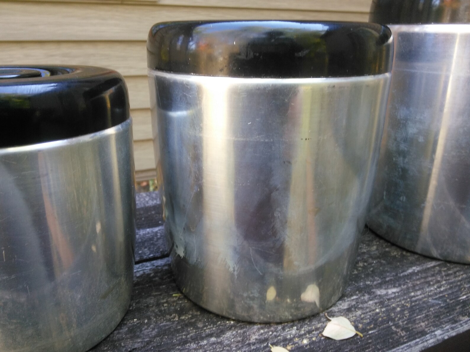 Vintage West Bend Aluminum Canister Set West Bend Aluminum Etsy