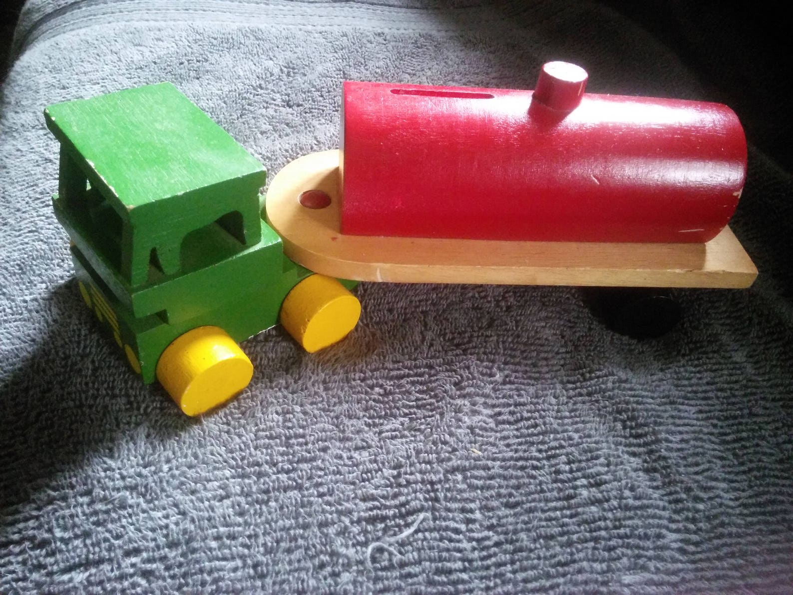 Vintage Wood Truck Bank Wood Bank Toy Truck Truck Bank Etsy