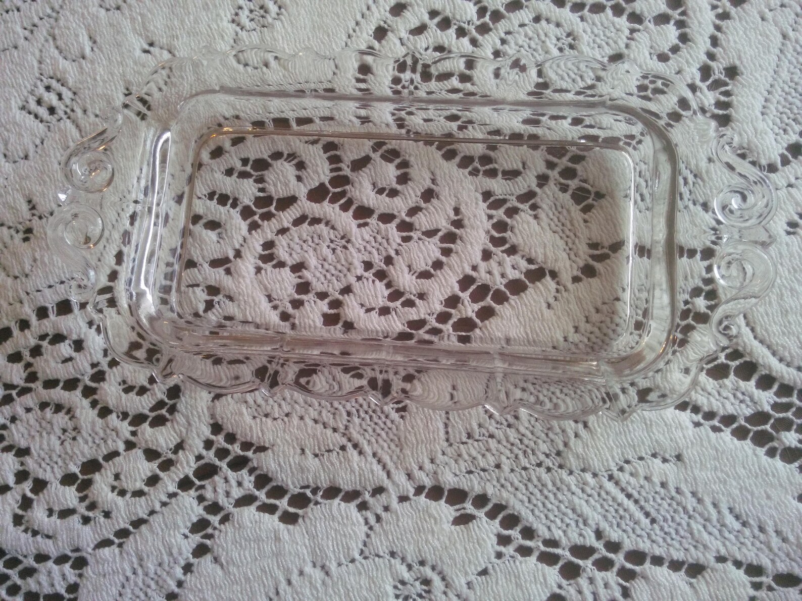 Vintage Butter Dish Bottom Clear Butter Dish Butter Dish Etsy