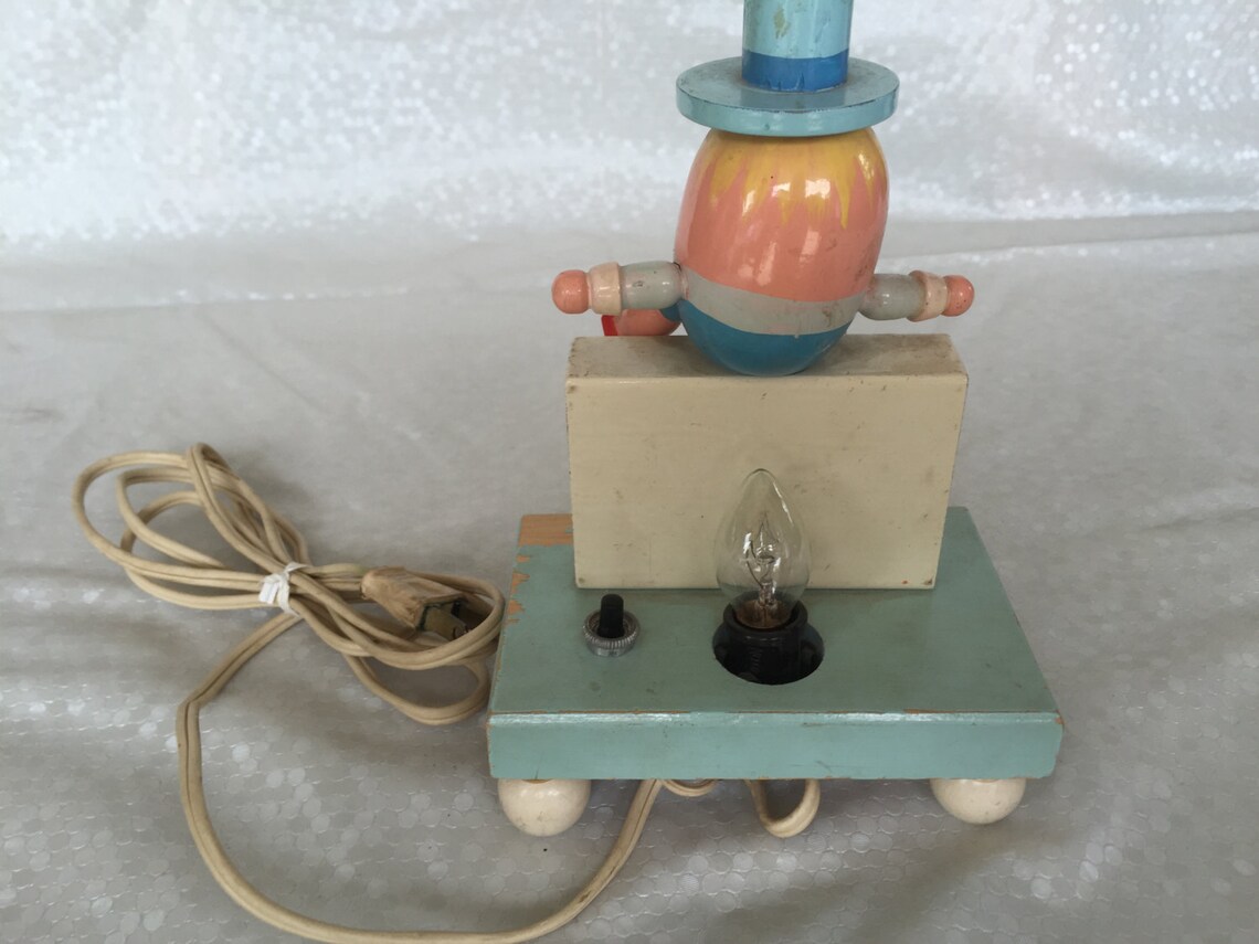 Vintage Humpty Dumpty Night Light - Night Light - Humpty Dumpty ...