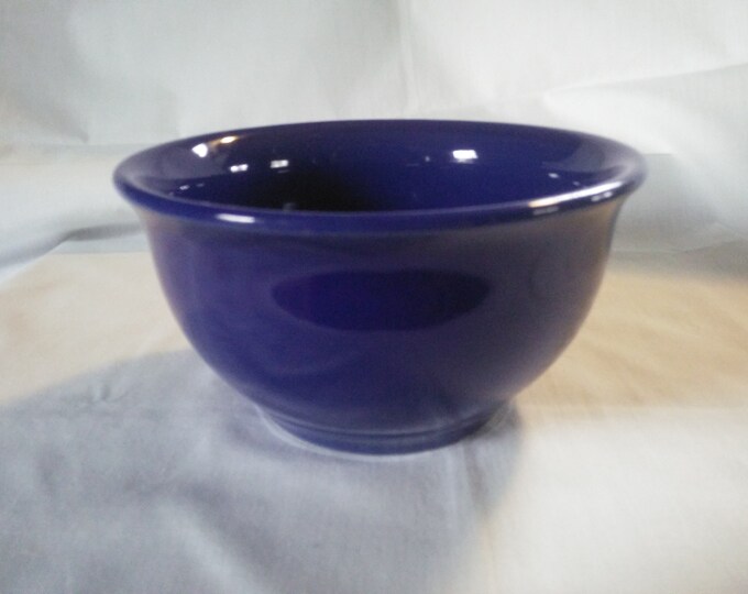 Vintage Blue Pottery Bowl Mixing Bowl Vintage Mixing Bowl Stoneware