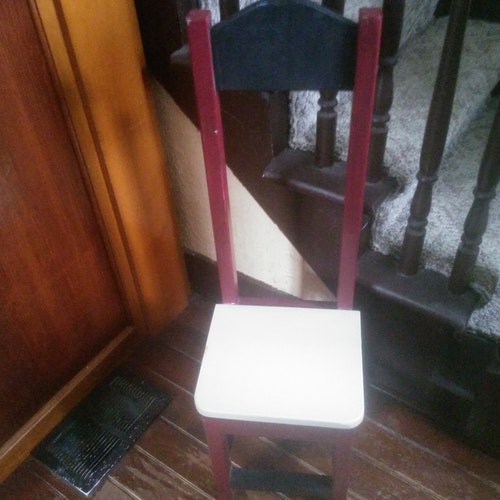 Kids Chair - shops Kids Wood Chair - High Back Chair - Child's Chair - Unique Chair