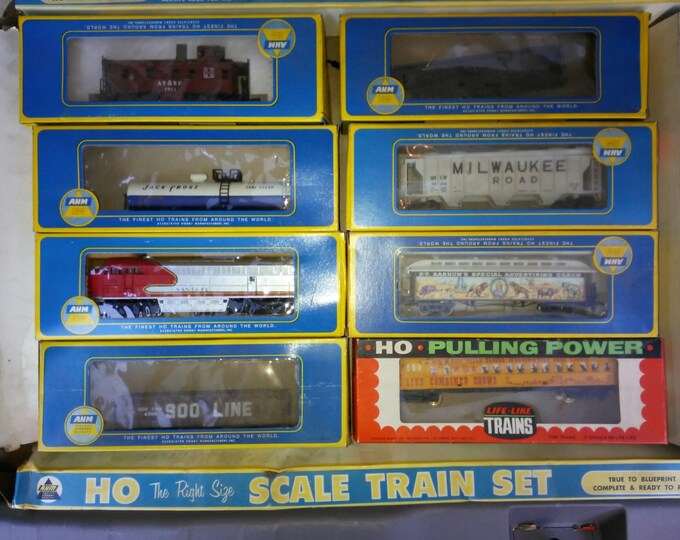 Vintage HO Train Set Etsy