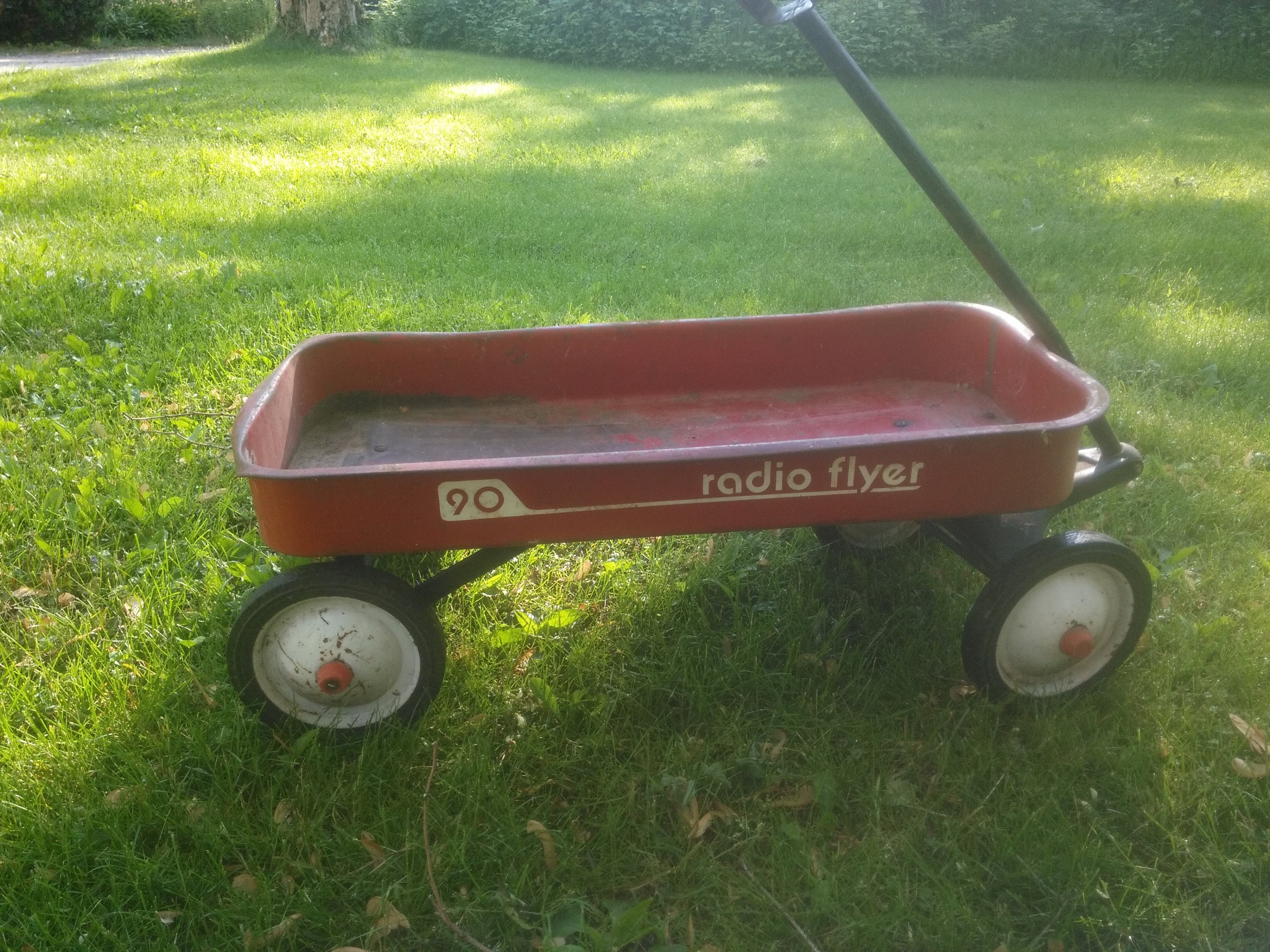 Vintage Radio Flyer Wagon Radio Flyer Wagon Radio Flyer 90 Wagon Little Red Wagon Etsy UK