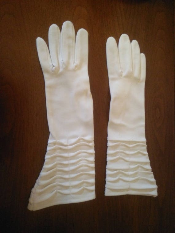 Vintage Gloves - Dress Gloves - Wedding Gloves - … - image 5