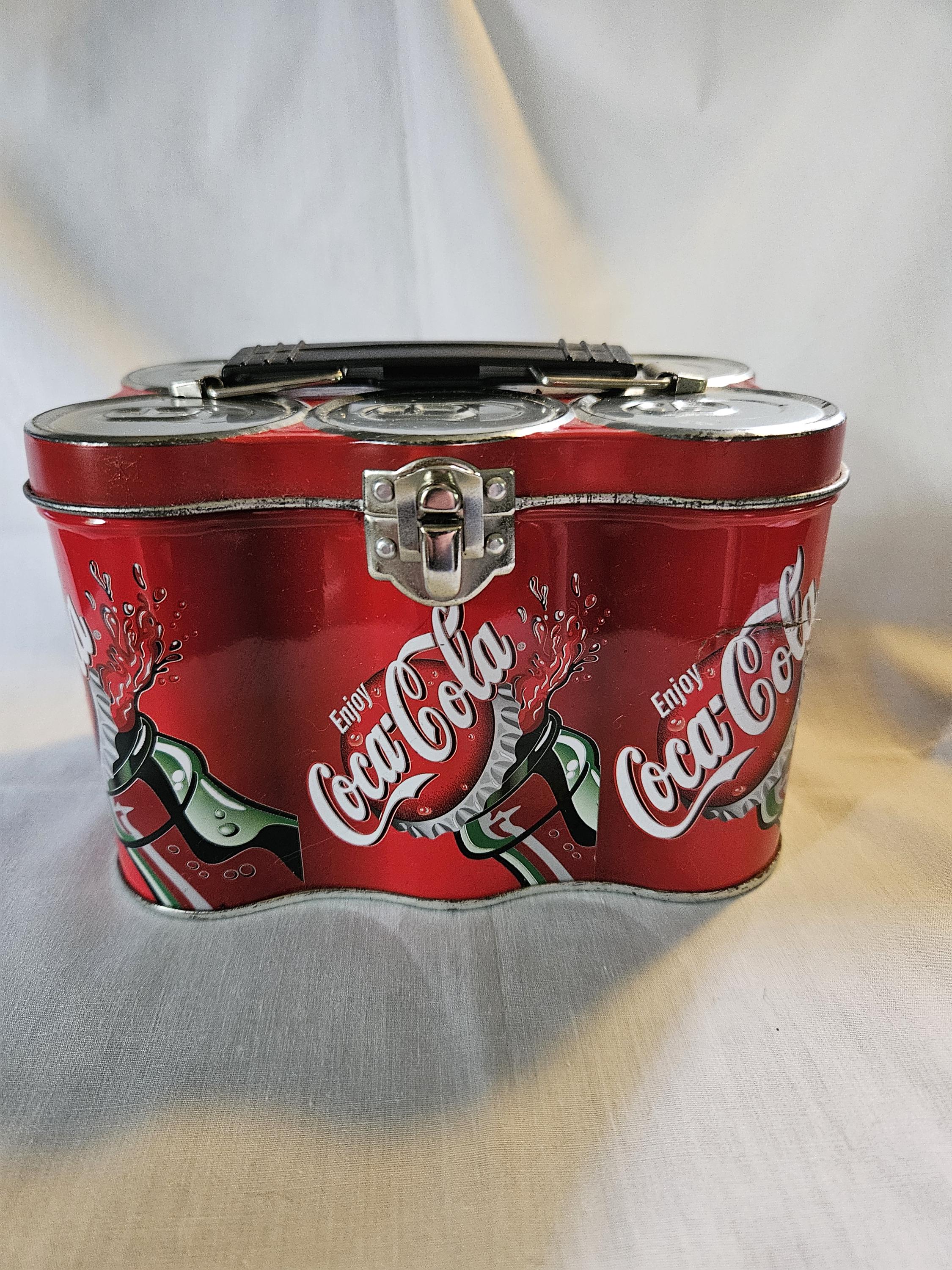 Vintage Advertising - Small Coca Cola Lunch Box - Small Lunch Box