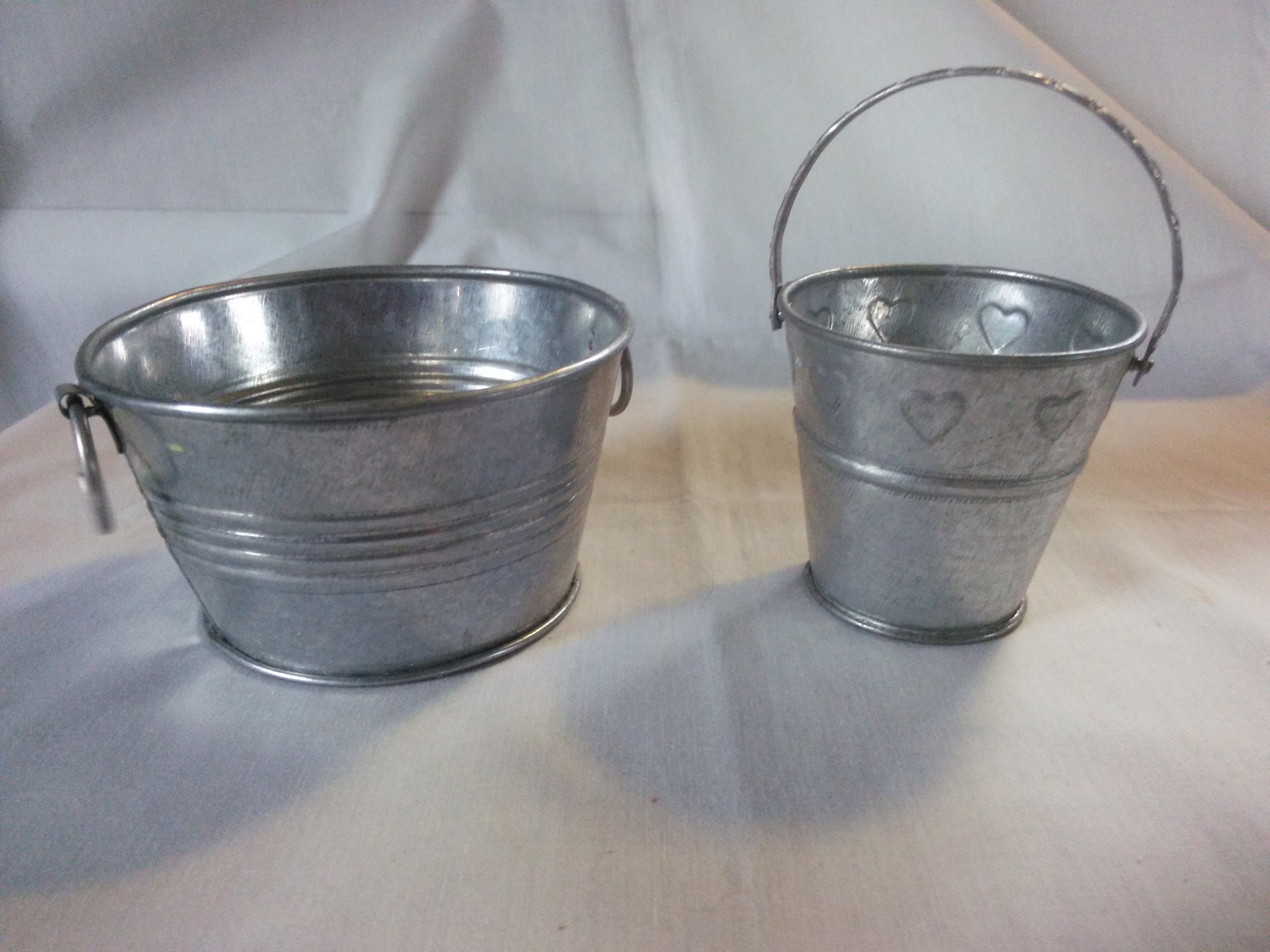 Mini Small Metal Buckets