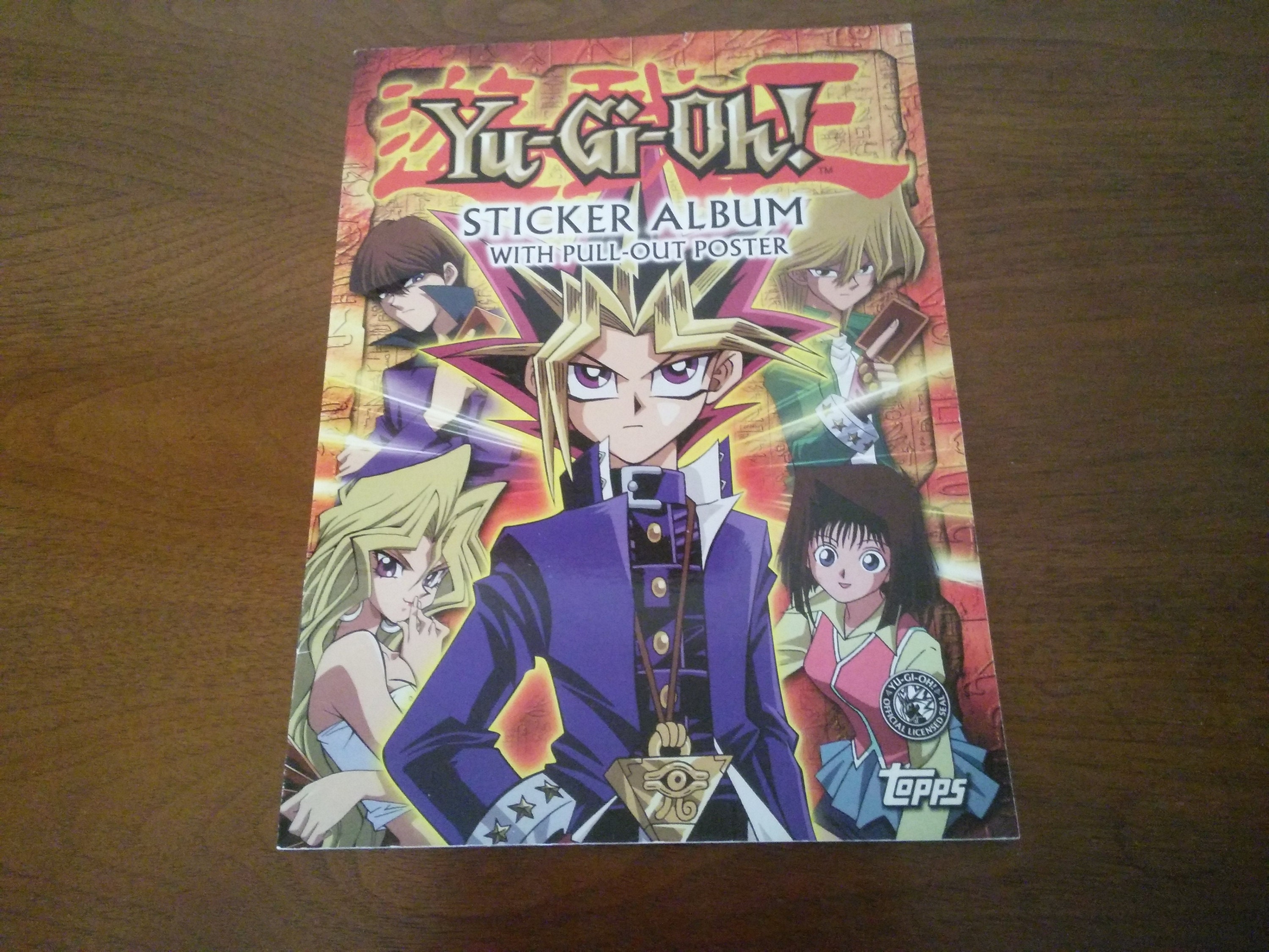 Vintage Yu-gi-oh! Sticker Album - Sticker Book - Vintage Sticker