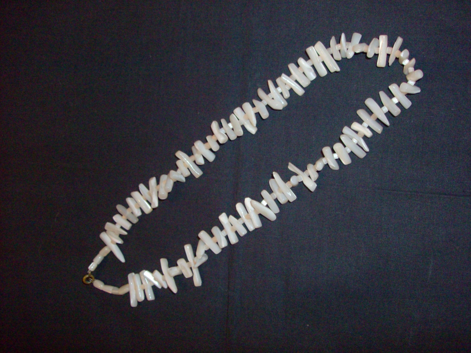 Vintage White Coral Necklace Vintage Necklace Vintage Etsy