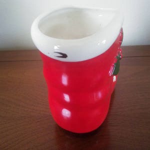 Vintage Christmas Boot Planter - Santa Boot Planter - Lefton Boot ...