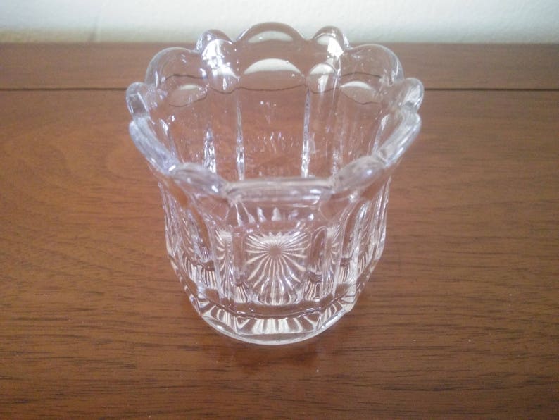 Beautiful Vintage Clear Toothpick Holder Clear Glass Etsy