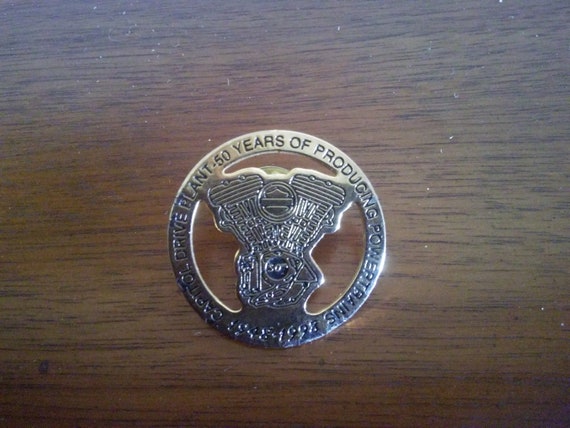 Vintage 50 Year Harley Davidson Pin - Harley Davi… - image 7