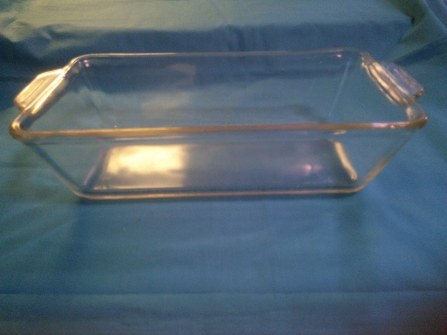 Vintage Clear Pyrex Loaf Pan with Handles Pyrex 212 Pyrex Etsy