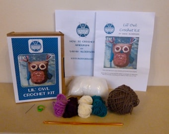 Lil' Owl crochet kit