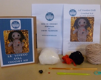 Lil' Voodoo Doll Crochet Kit