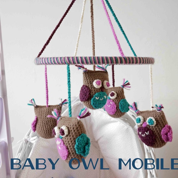 Baby Uil Mobile PDF haakpatroon