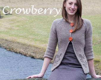 Crowberry PDF knitting patter