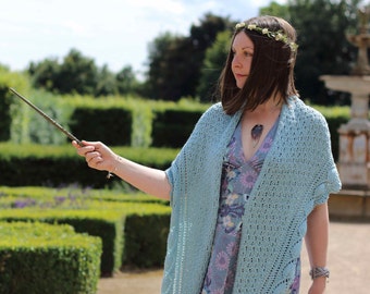 Frondis shawl PDF knitting pattern