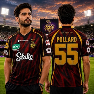 POLLARD 55 Trinbago Knight Riders 2026 Men's Cricket Jersey Cricket Gift for Men