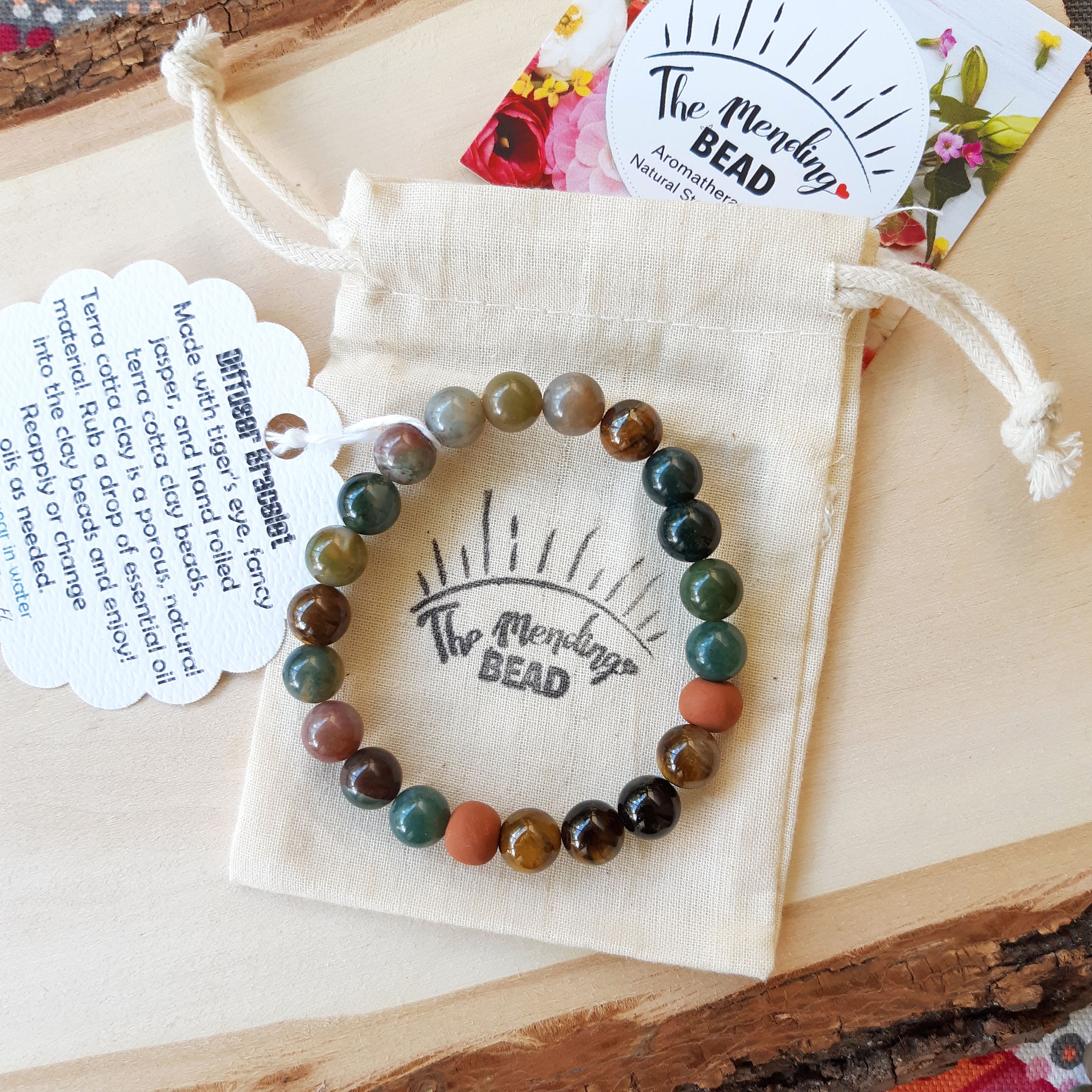 Essential Oil Bracelet Beautiful & 100 Handmade in the USA Etsy