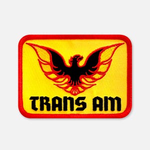 Naszywka Trans Am Yellow-Red