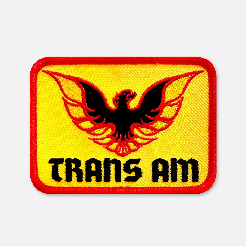 Naszywka Trans Am Yellow-Red