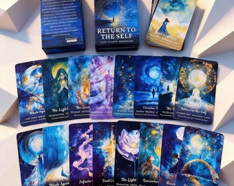 Return to the Self Oracle Deck, Self Healing Oracle Cards, Spiritual Guidance Cards, Meditation Deck, Mindfulness Gift