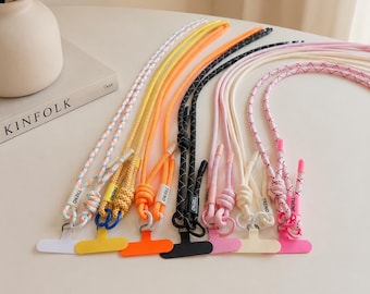 Verstellbares Handy-Lanyard mit Süßigkeitenmotiv, bunte Umhängetasche, Anti-Verlust-Handyhalter – das perfekte Geschenk