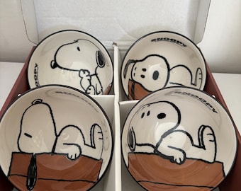 Snoopy ceramic bowl set